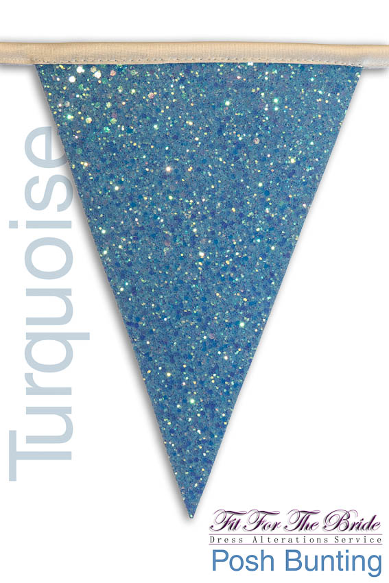 Posh Bunting - Turquoise
